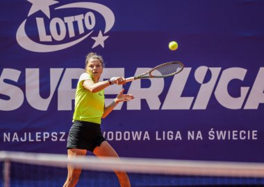 Tenisistka Marta Leśniak