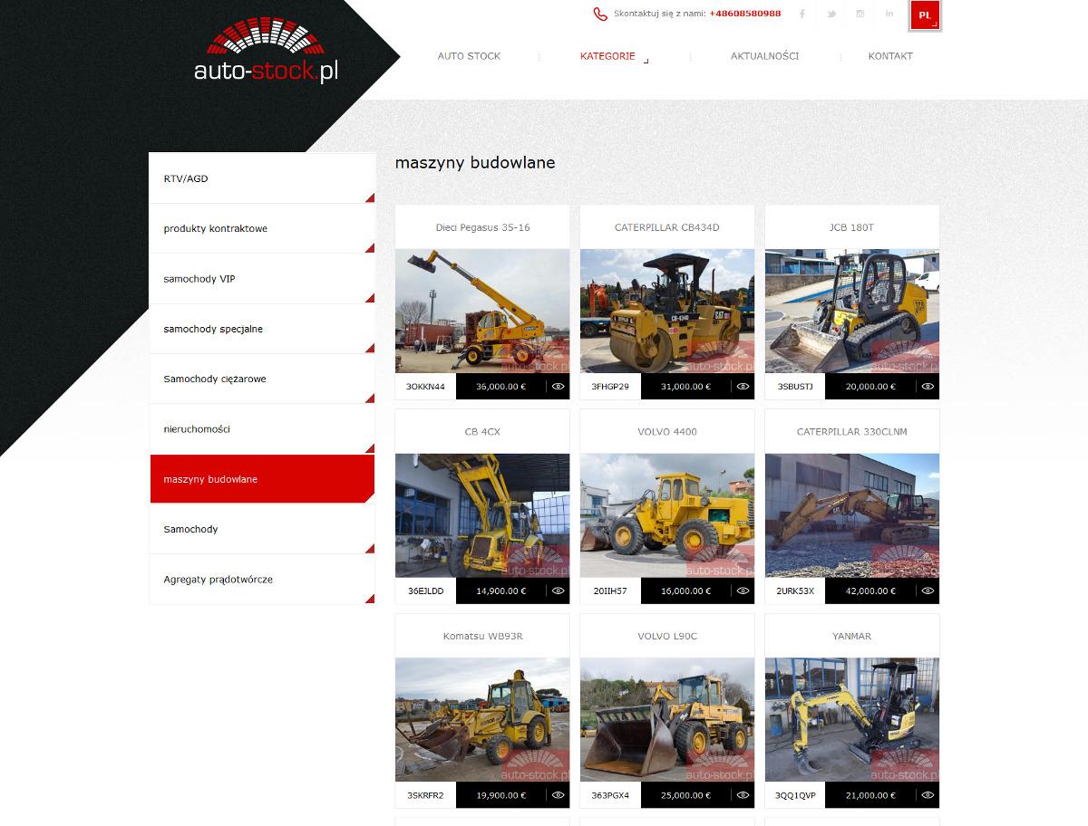 Strona www z ofertami i systemem WebCMS Strona www z ofertami stworzony przez WebReklamę