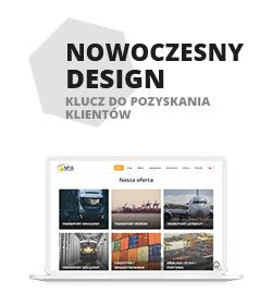 Nowoczesny webdesign Nowoczesna strona internetowa